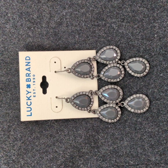 Lucky Brand Jewelry - Lucky Brand Boho Silver Dangle earrings